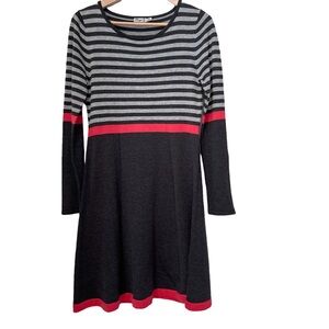 Eliza‎ J Knit Midi Flay Dress Size: M
